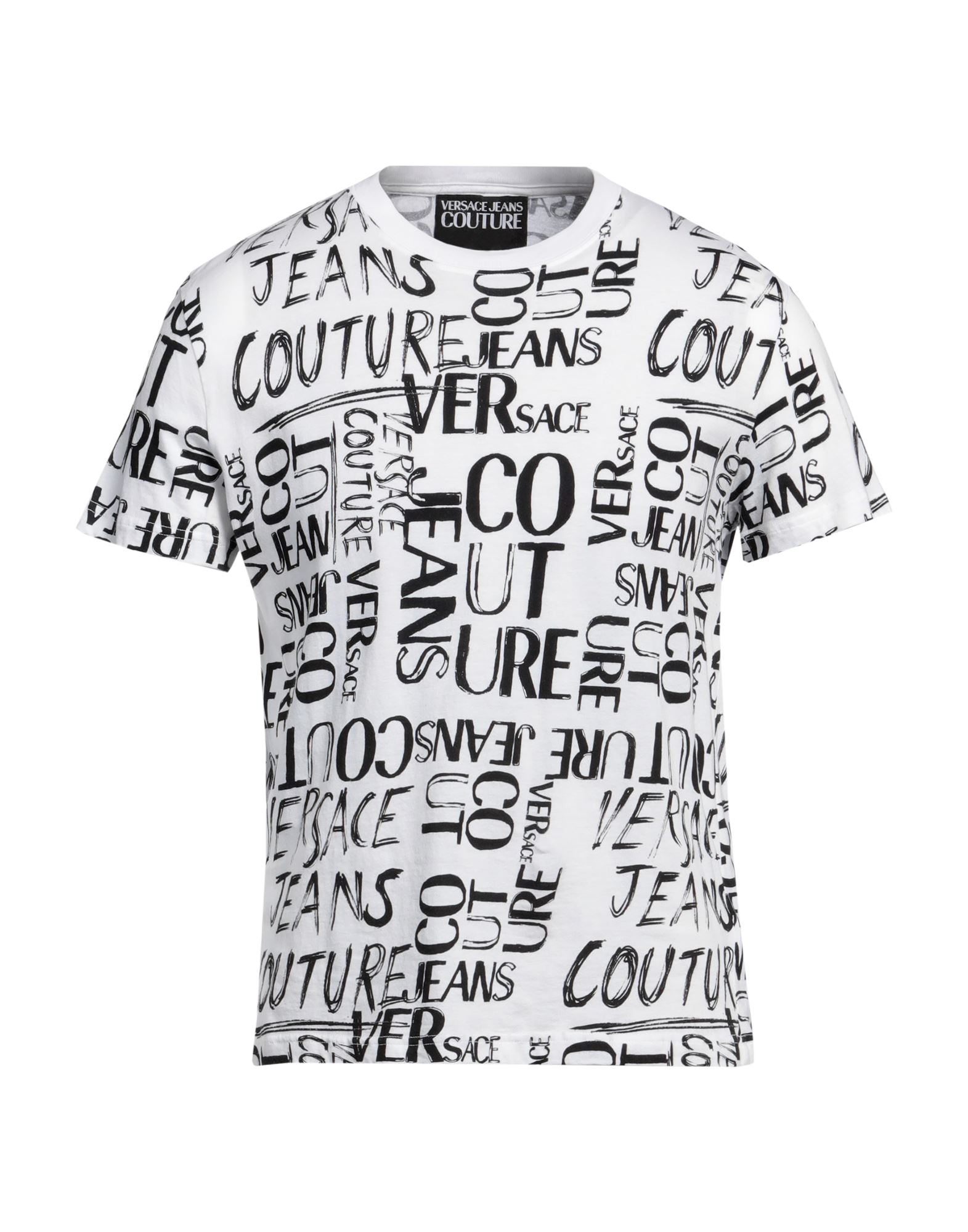VERSACE JEANS COUTURE T-shirts Herren Weiß von VERSACE JEANS COUTURE