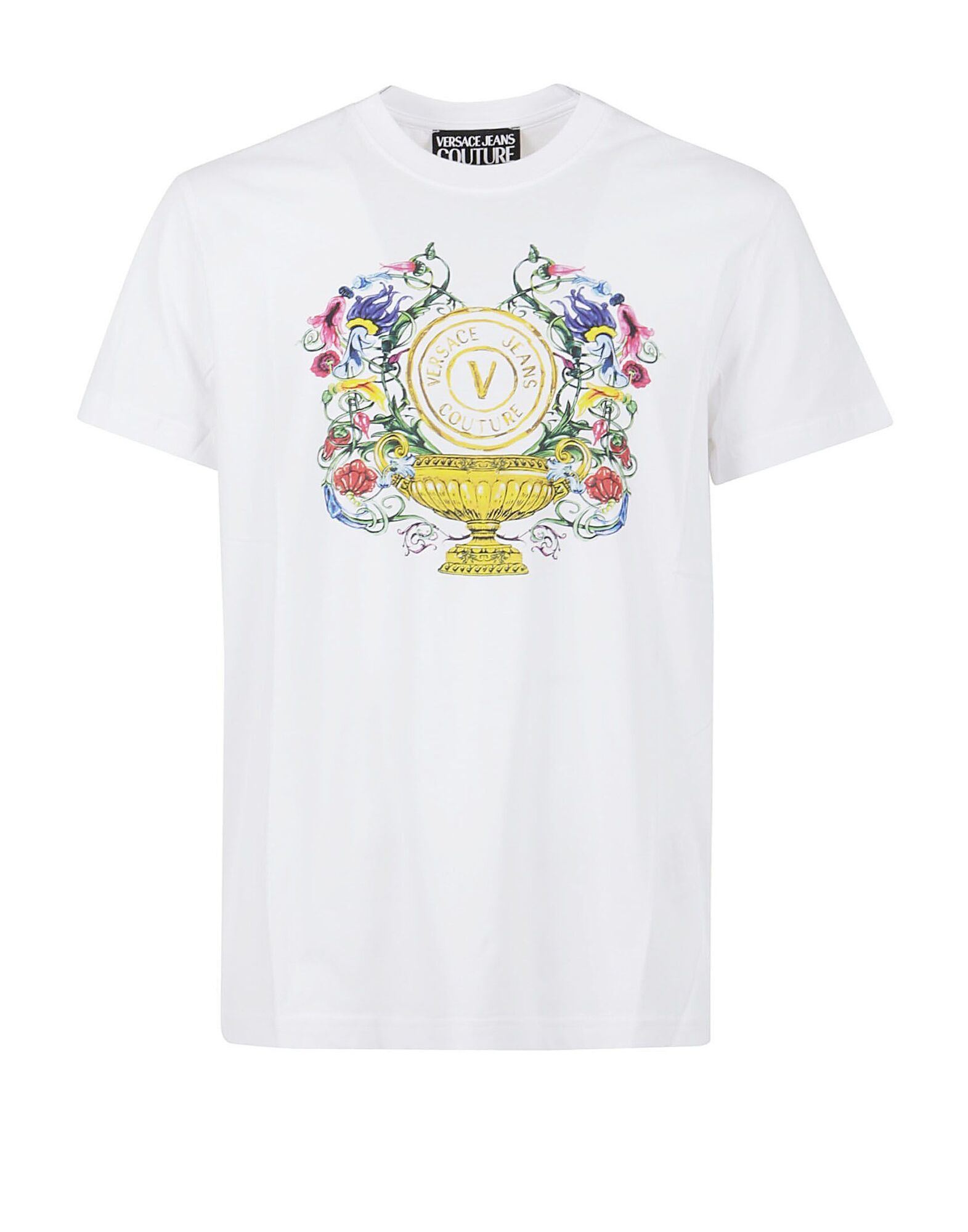 VERSACE JEANS COUTURE T-shirts Herren Weiß von VERSACE JEANS COUTURE