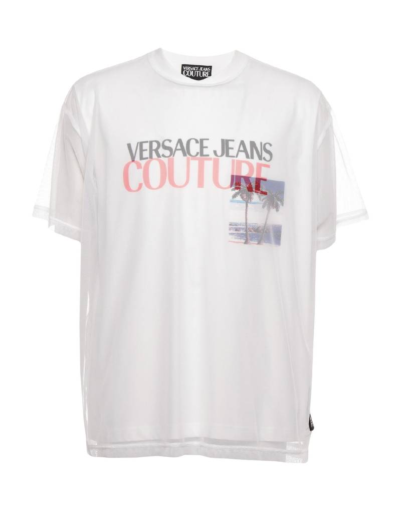 VERSACE JEANS COUTURE T-shirts Herren Weiß von VERSACE JEANS COUTURE