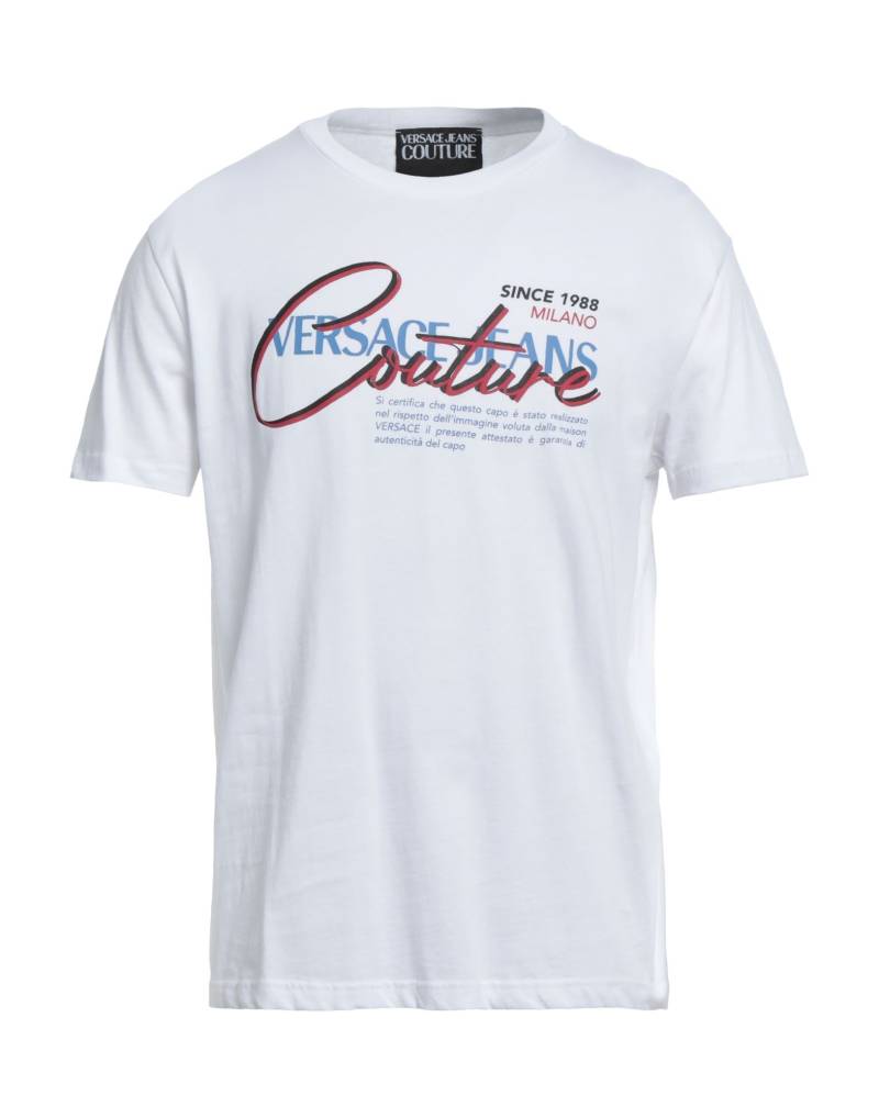 VERSACE JEANS COUTURE T-shirts Herren Weiß von VERSACE JEANS COUTURE