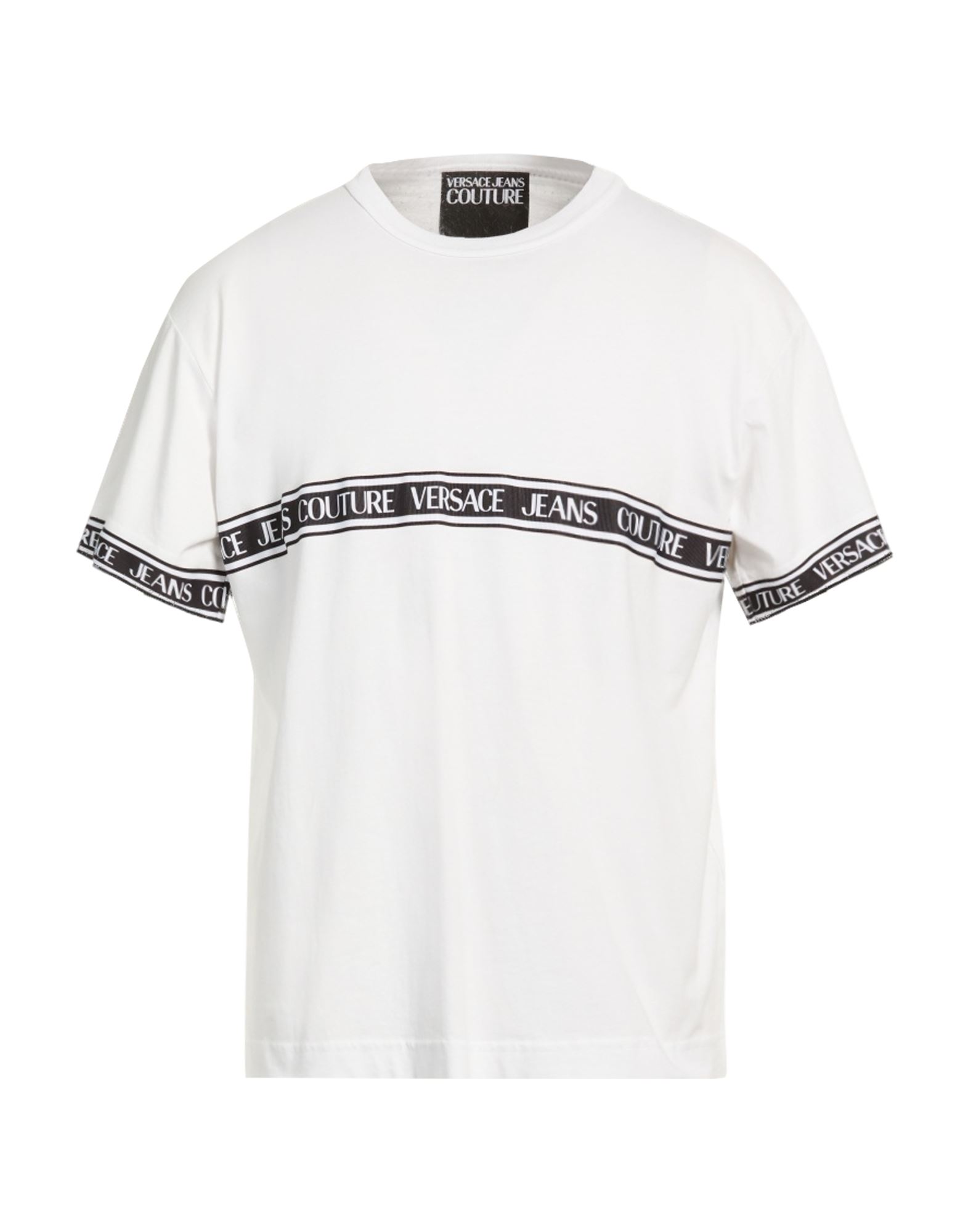 VERSACE JEANS COUTURE T-shirts Herren Weiß von VERSACE JEANS COUTURE