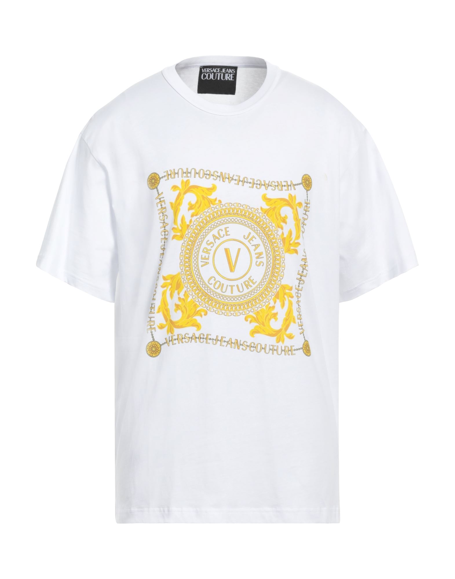 VERSACE JEANS COUTURE T-shirts Herren Weiß von VERSACE JEANS COUTURE