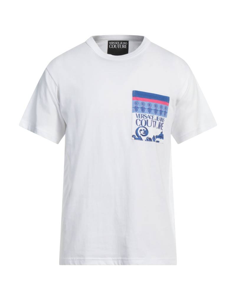 VERSACE JEANS COUTURE T-shirts Herren Weiß von VERSACE JEANS COUTURE