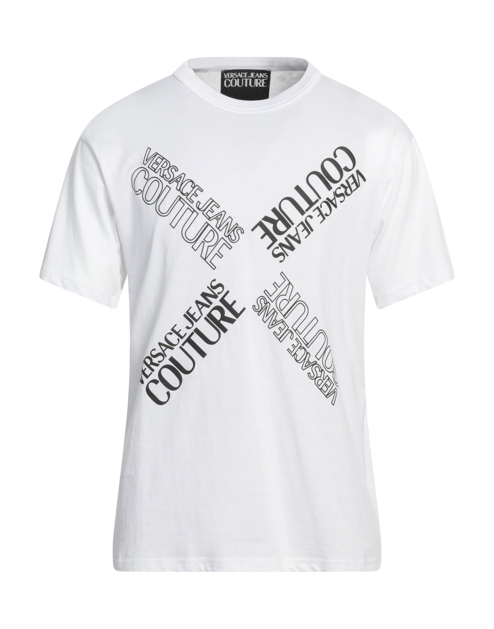 VERSACE JEANS COUTURE T-shirts Herren Weiß VERSACE JEANS COUTURE T-shirts Herren Weiß von VERSACE JEANS COUTURE