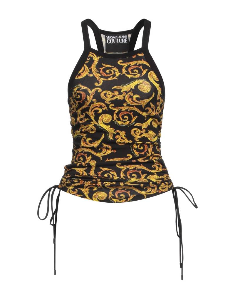 VERSACE JEANS COUTURE Tank Top Damen Schwarz von VERSACE JEANS COUTURE