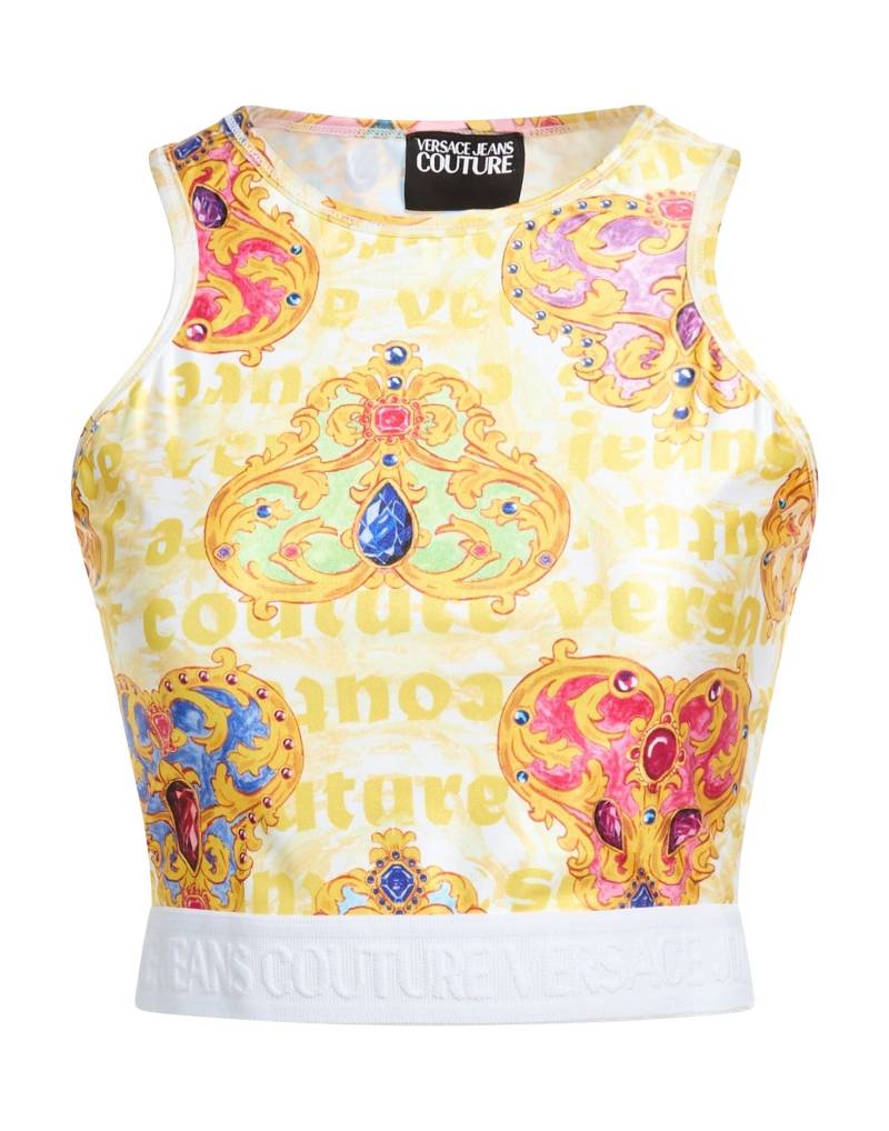 VERSACE JEANS COUTURE Top Damen Gelb von VERSACE JEANS COUTURE