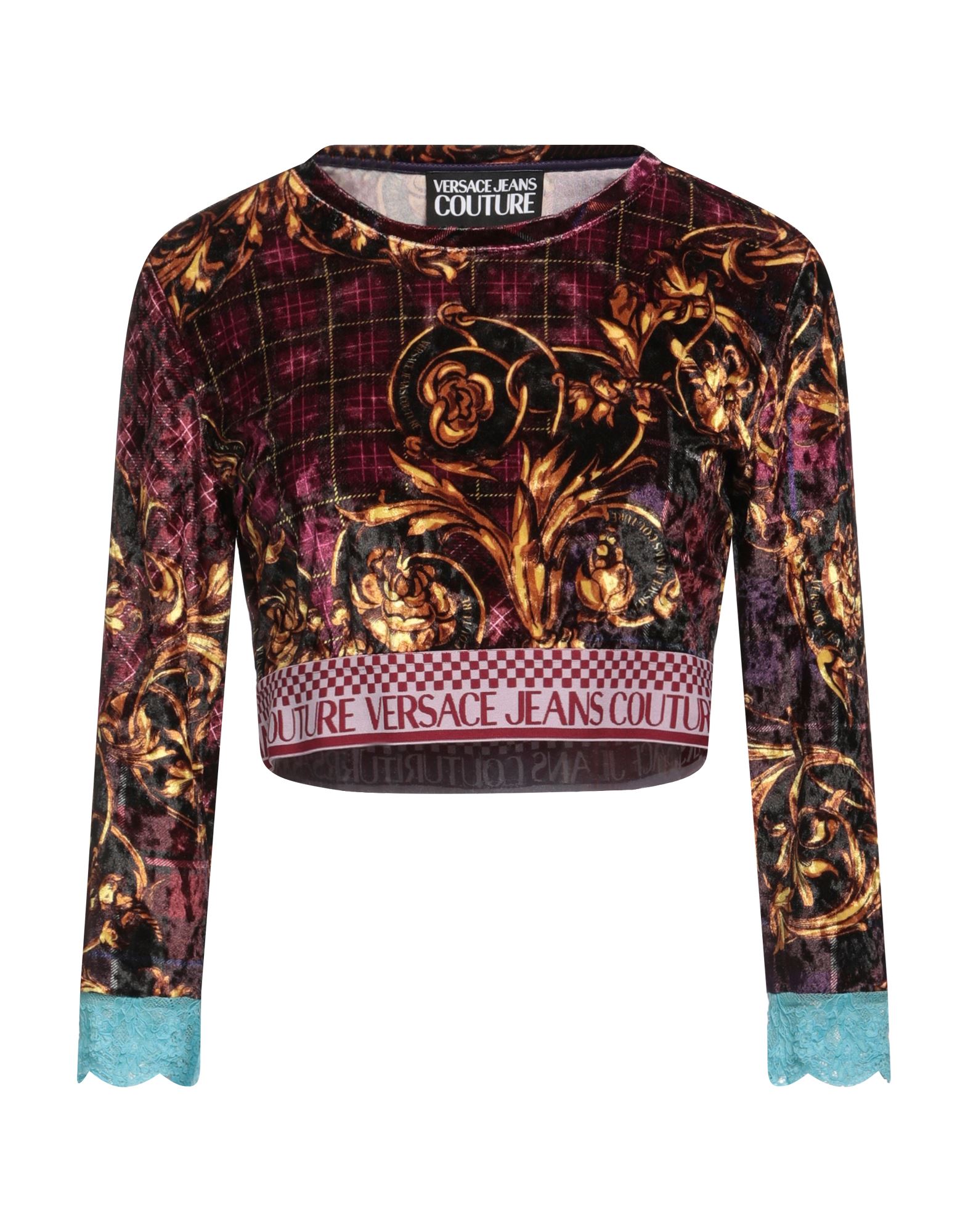 VERSACE JEANS COUTURE Top Damen Purpur von VERSACE JEANS COUTURE