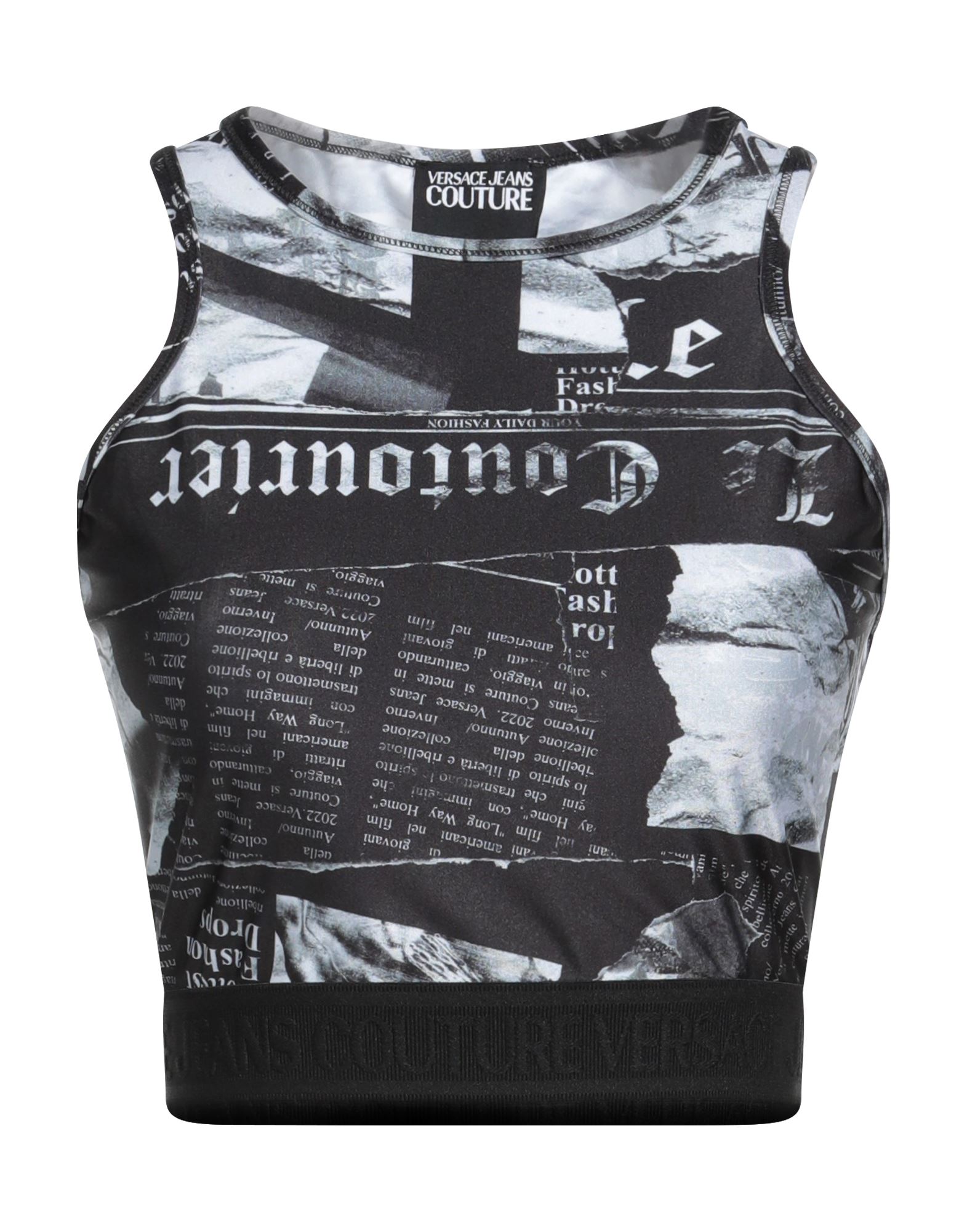 VERSACE JEANS COUTURE Top Damen Schwarz von VERSACE JEANS COUTURE
