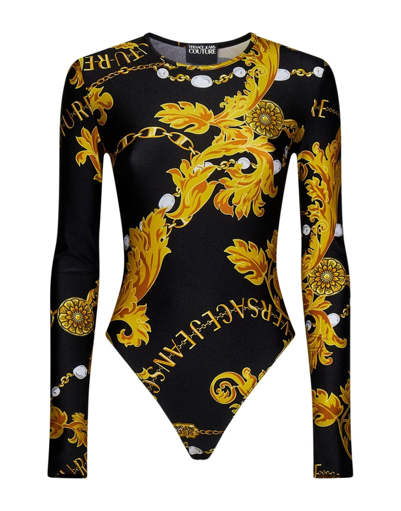 VERSACE JEANS COUTURE Top Damen Schwarz von VERSACE JEANS COUTURE