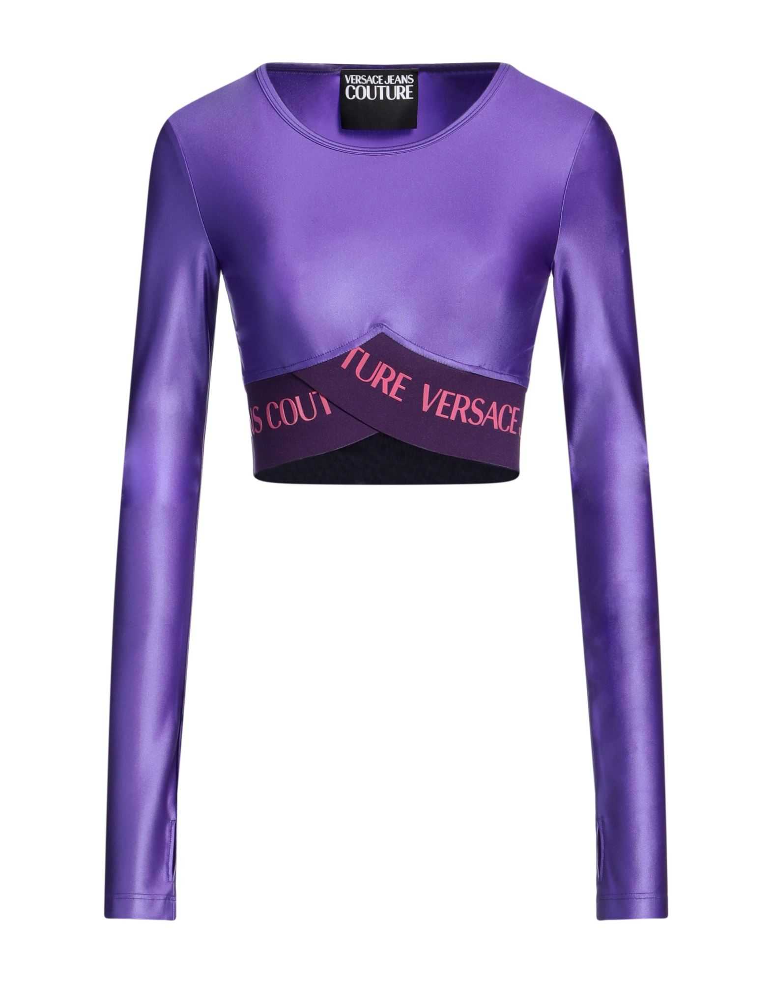 VERSACE JEANS COUTURE Top Damen Violett von VERSACE JEANS COUTURE