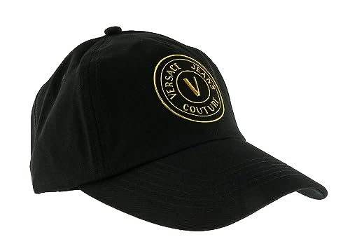 VERSACE JEANS COUTURE Yazk26-zg205-899 Bekleidung Accessoires Herren Schwarz - Einheitsgrösse - Schirmmütze von VERSACE JEANS COUTURE