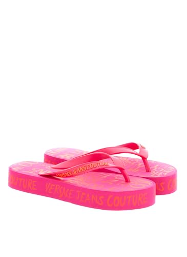 VERSACE JEANS FONDO FLIP FLOP DIS. SQ8 PRINTED PVC DOODLE LOGO WOMEN’S SHOES VERSACE JEANS FONDO FLIP FLOP DIS. SQ8 PRINTED PVC DOODLE LOGO WOMEN’S SHOES von VERSACE JEANS COUTURE
