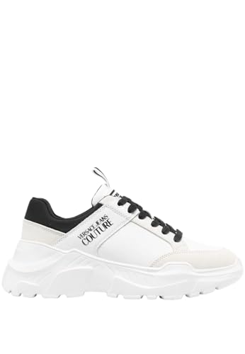 VERSACE JEANS Fashion 75YA3SC2 Sneaker, weiß, 43 EU von VERSACE JEANS COUTURE