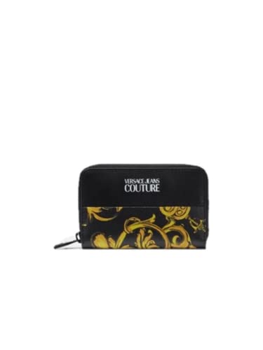 Versace Jeans Couture 71YA5PB5-ZS119 Wallets Mit Reißverschluss Mann Schwarzes Gold UNI von VERSACE JEANS COUTURE