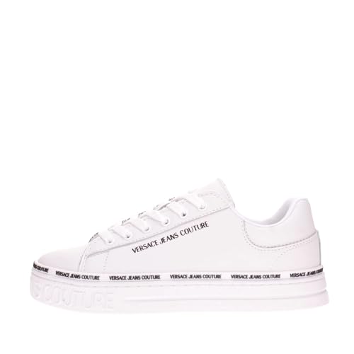 Versace Jeans Couture Damen Sneakers Weiß 75va3sk5 zp315 003 Weiß 39 von VERSACE JEANS COUTURE