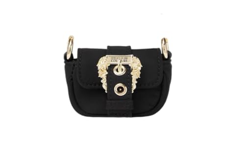 Versace Jeans Couture Nylon Sketch Earphone Case, Kopfhörertäschchen, Schwarz von VERSACE JEANS COUTURE