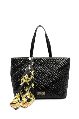 Versace Jeans Couture Range A Thelma Soft Sketch 9 Bag Quilted black von VERSACE JEANS COUTURE
