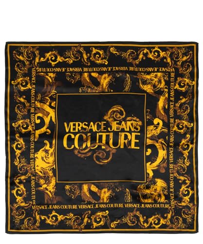 Versace Jeans Couture damen Seidentuch black - gold von VERSACE JEANS COUTURE