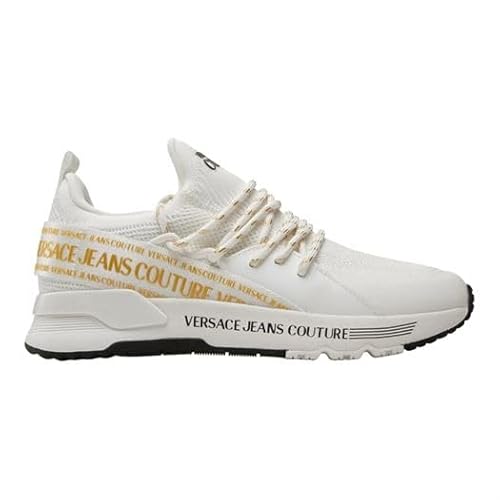 VERSACE JEANS 76VA3SA8 Damen-Sneaker, weiß, 37 EU von VERSACE JEANS COUTURE