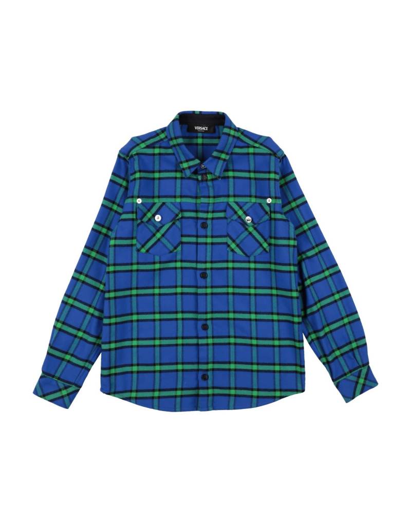 VERSACE YOUNG Hemd Kinder Azurblau von VERSACE YOUNG