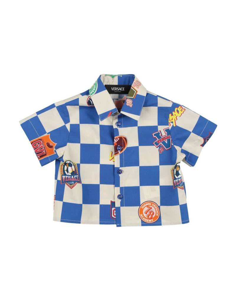 VERSACE YOUNG Hemd Kinder Blau von VERSACE YOUNG