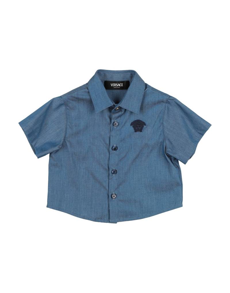 VERSACE YOUNG Jeanshemd Kinder Blau von VERSACE YOUNG