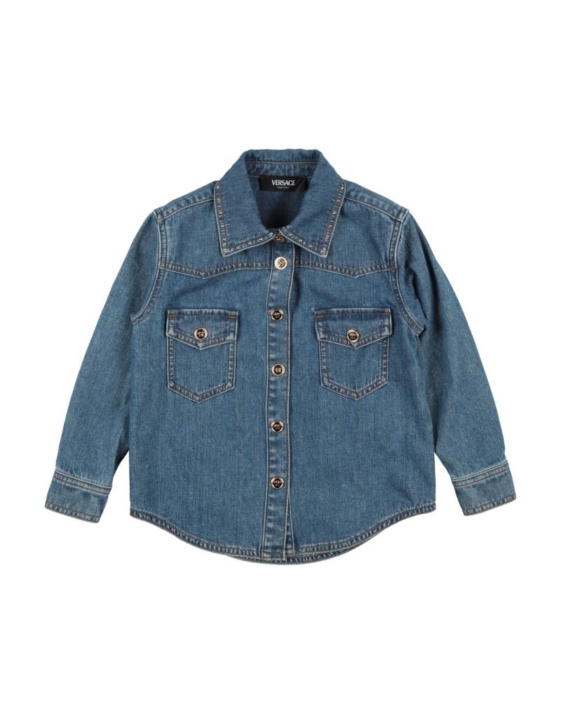 VERSACE YOUNG Jeanshemd Kinder Blau von VERSACE YOUNG