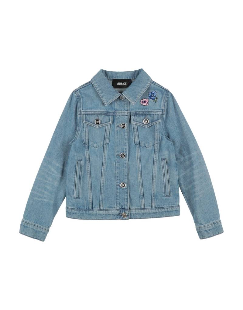 VERSACE YOUNG Jeansjacke/-mantel Kinder Blau von VERSACE YOUNG