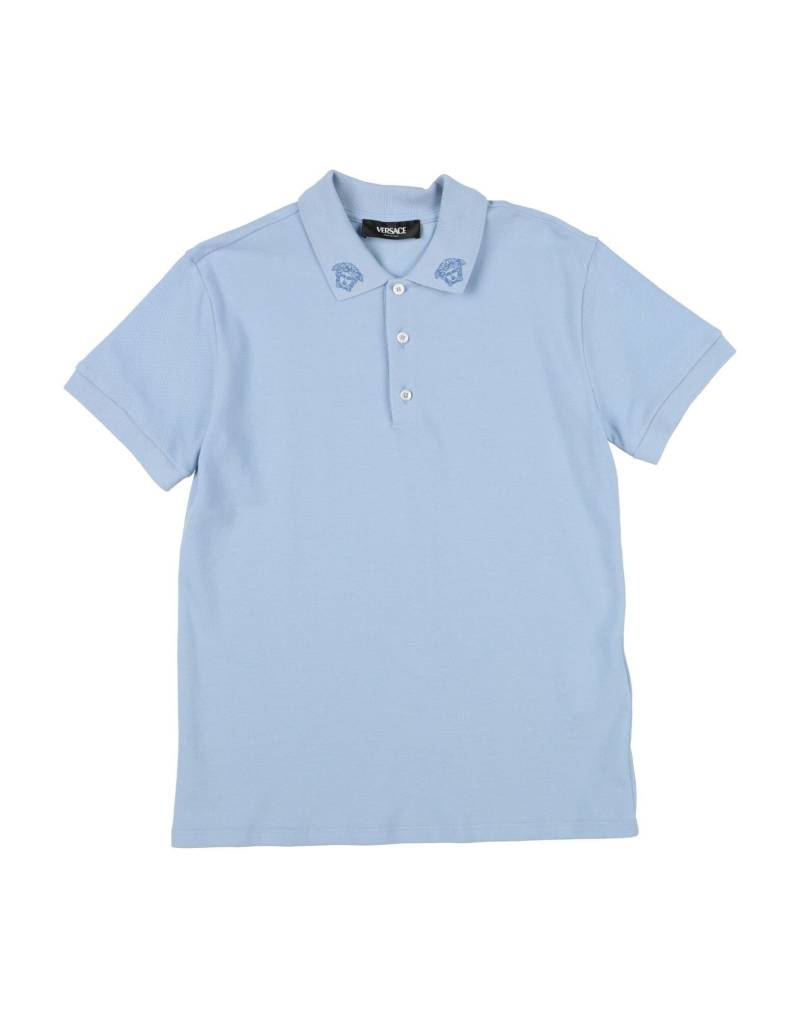 VERSACE YOUNG Poloshirt Kinder Hellblau von VERSACE YOUNG