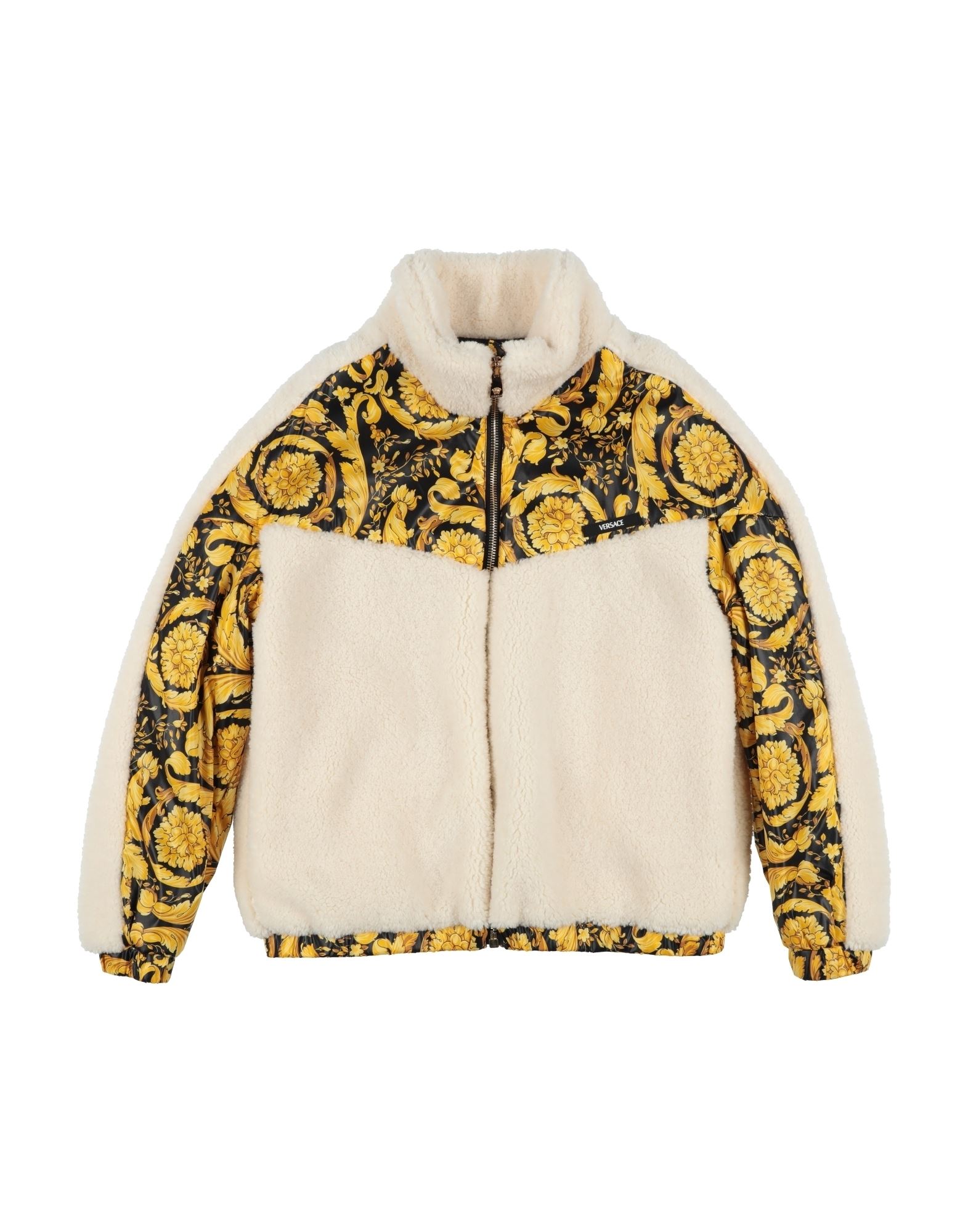 VERSACE YOUNG Shearling- & Kunstfell Kinder Elfenbein von VERSACE YOUNG