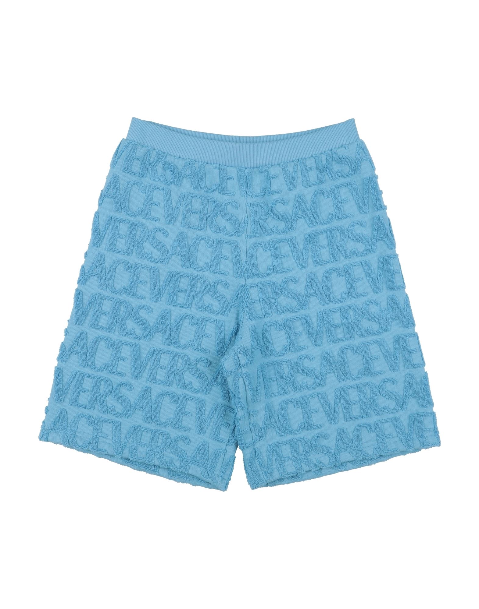 VERSACE YOUNG Shorts & Bermudashorts Kinder Azurblau VERSACE YOUNG Shorts & Bermudashorts Kinder Azurblau von VERSACE YOUNG