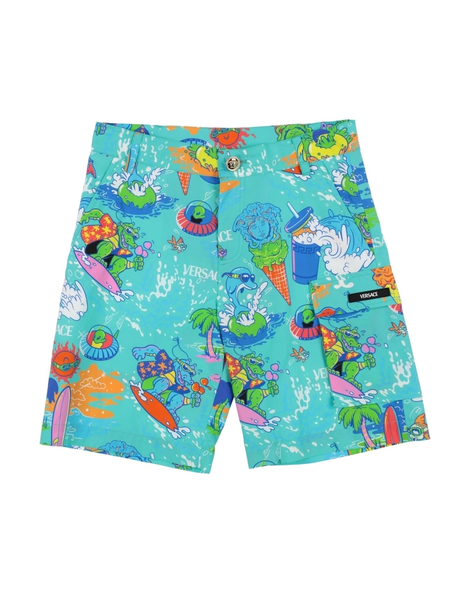 VERSACE YOUNG Shorts & Bermudashorts Kinder Tūrkis von VERSACE YOUNG