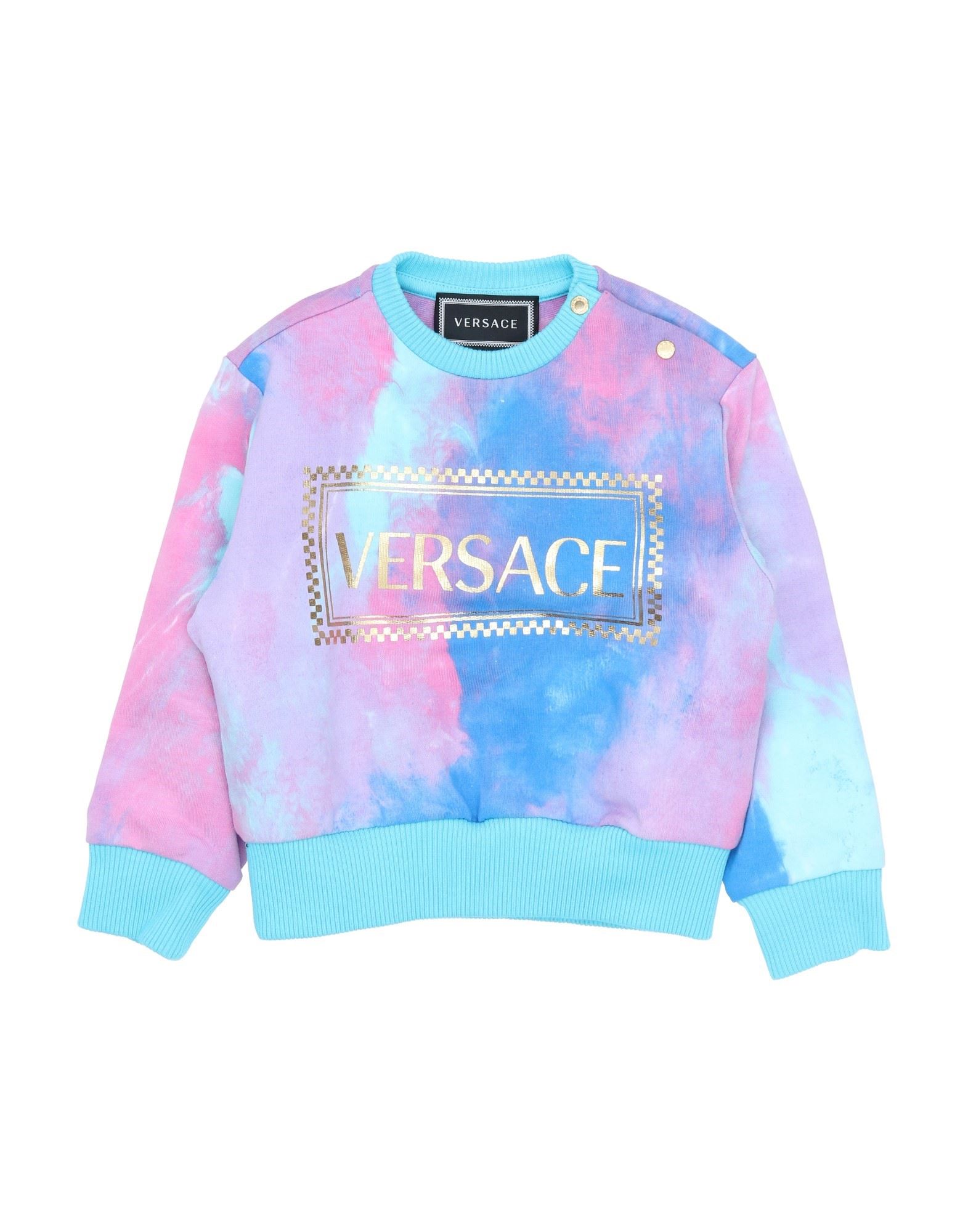 VERSACE YOUNG Sweatshirt Kinder Azurblau von VERSACE YOUNG