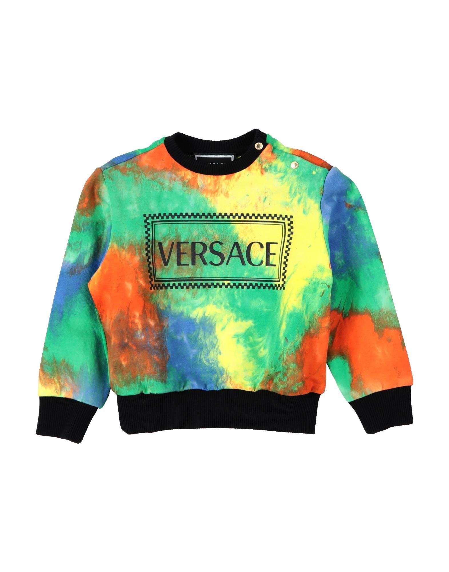 VERSACE YOUNG Sweatshirt Kinder Säuregrün von VERSACE YOUNG