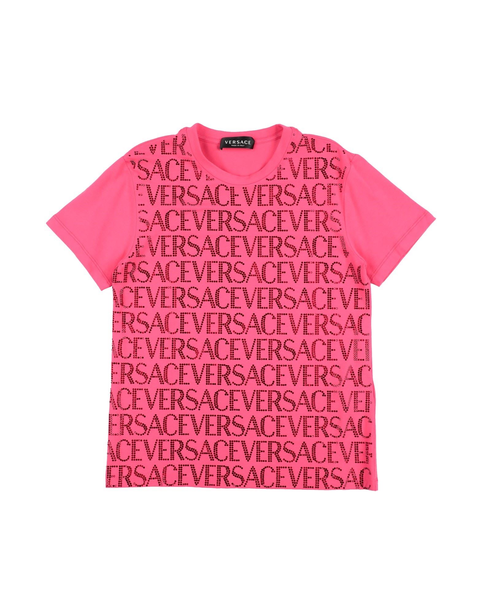 VERSACE YOUNG T-shirts Kinder Fuchsia von VERSACE YOUNG