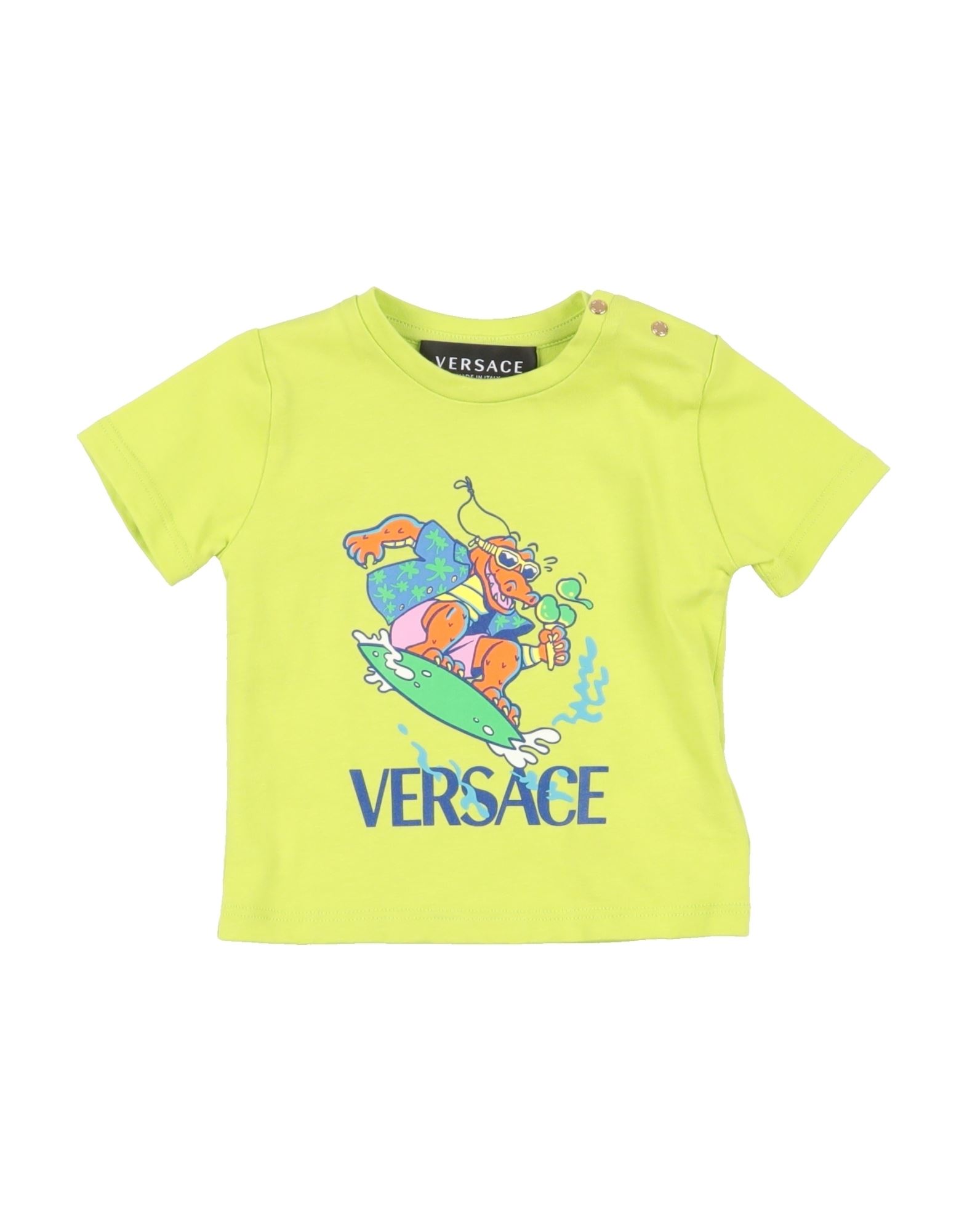 VERSACE YOUNG T-shirts Kinder Hellgrün von VERSACE YOUNG