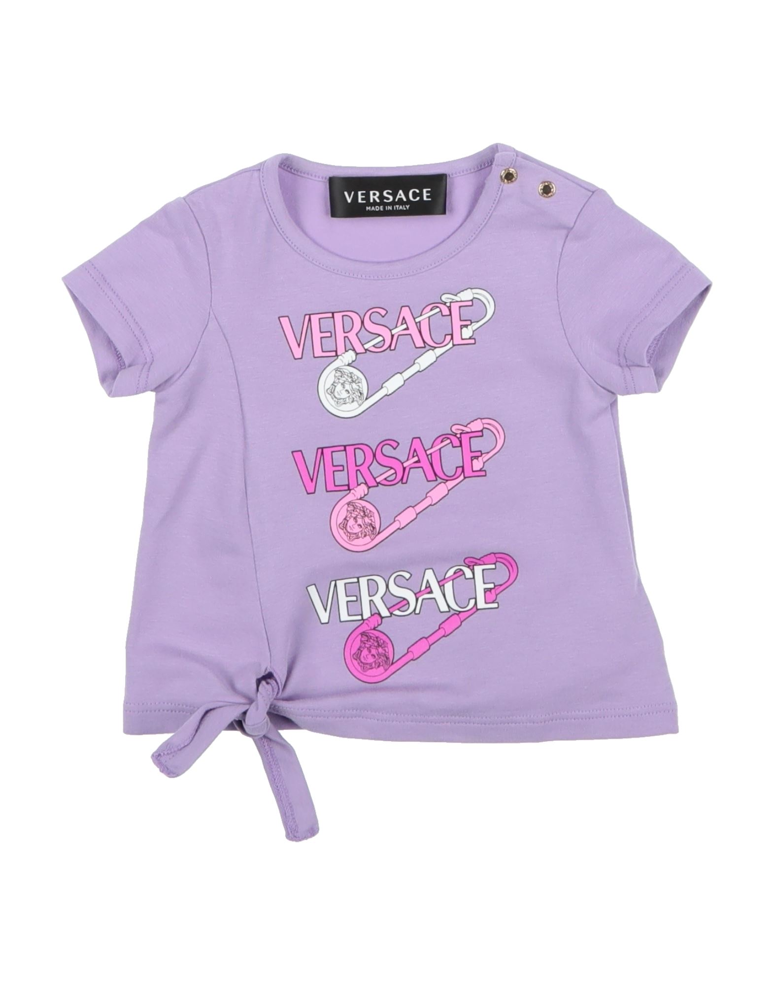 VERSACE YOUNG T-shirts Kinder Lila von VERSACE YOUNG