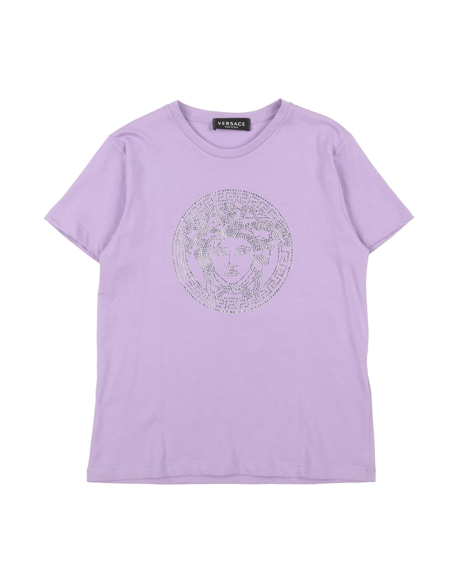 VERSACE YOUNG T-shirts Kinder Lila von VERSACE YOUNG