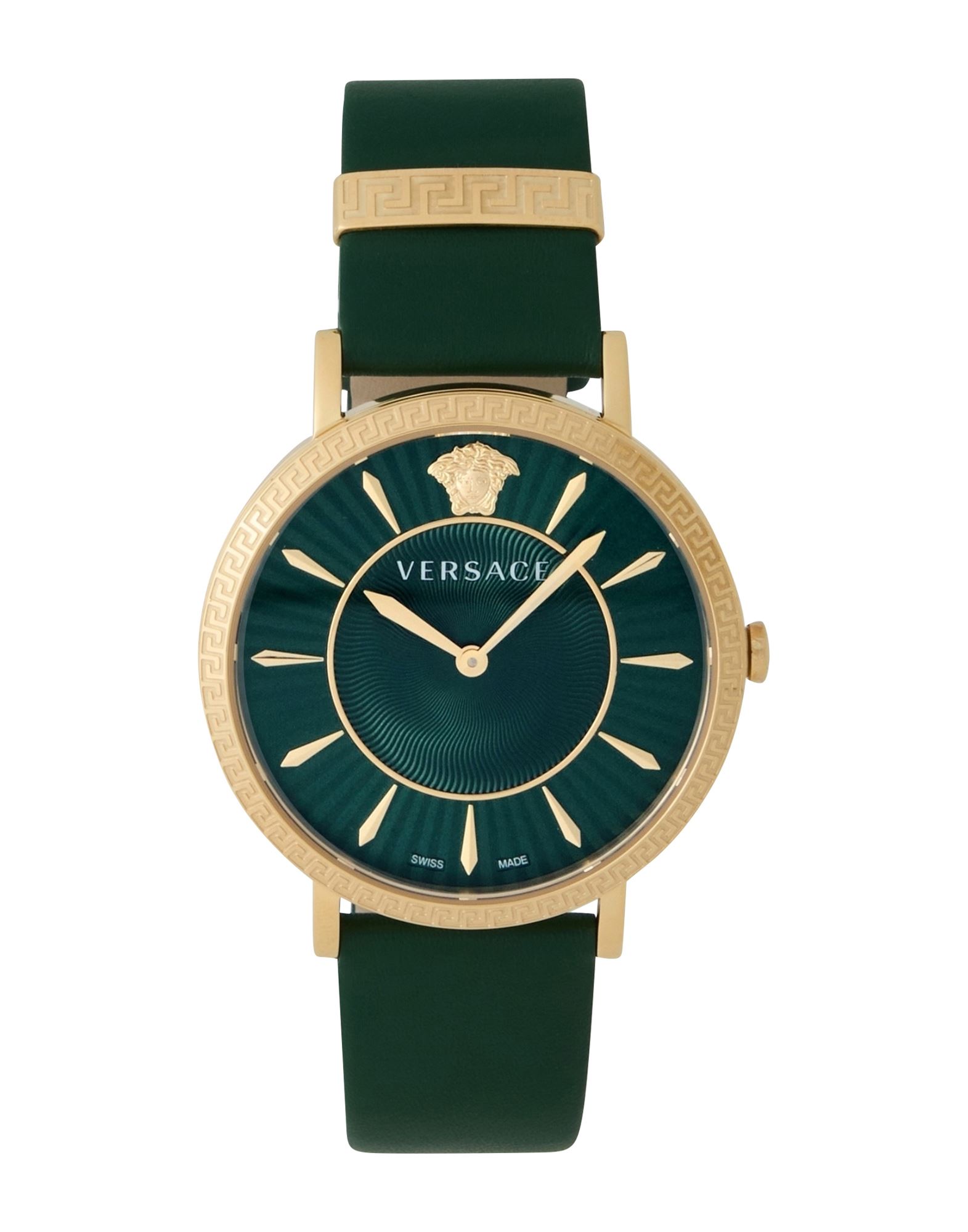 VERSACE Armbanduhr Damen Dunkelgrün von VERSACE