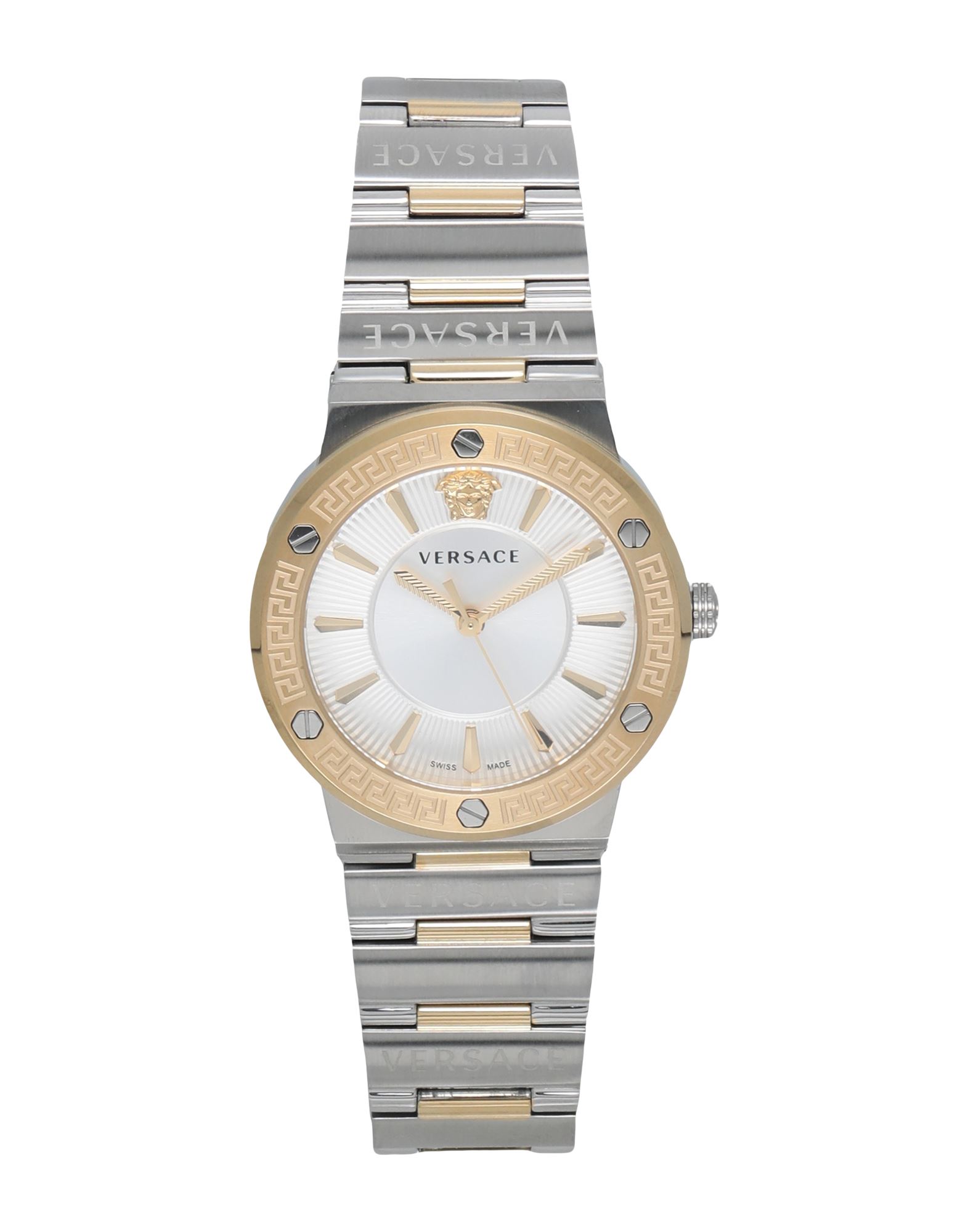 VERSACE Armbanduhr Damen Silber von VERSACE