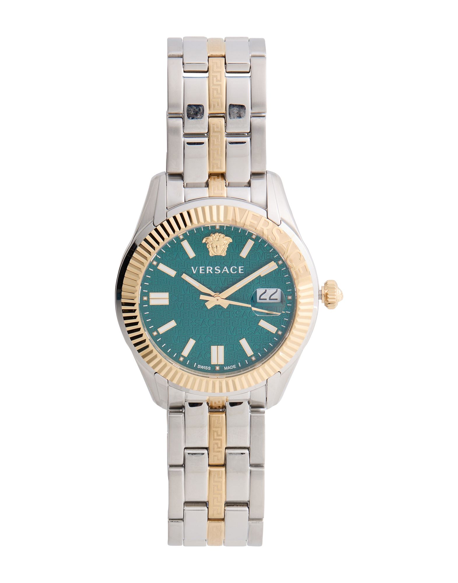 VERSACE Armbanduhr Damen Silber von VERSACE