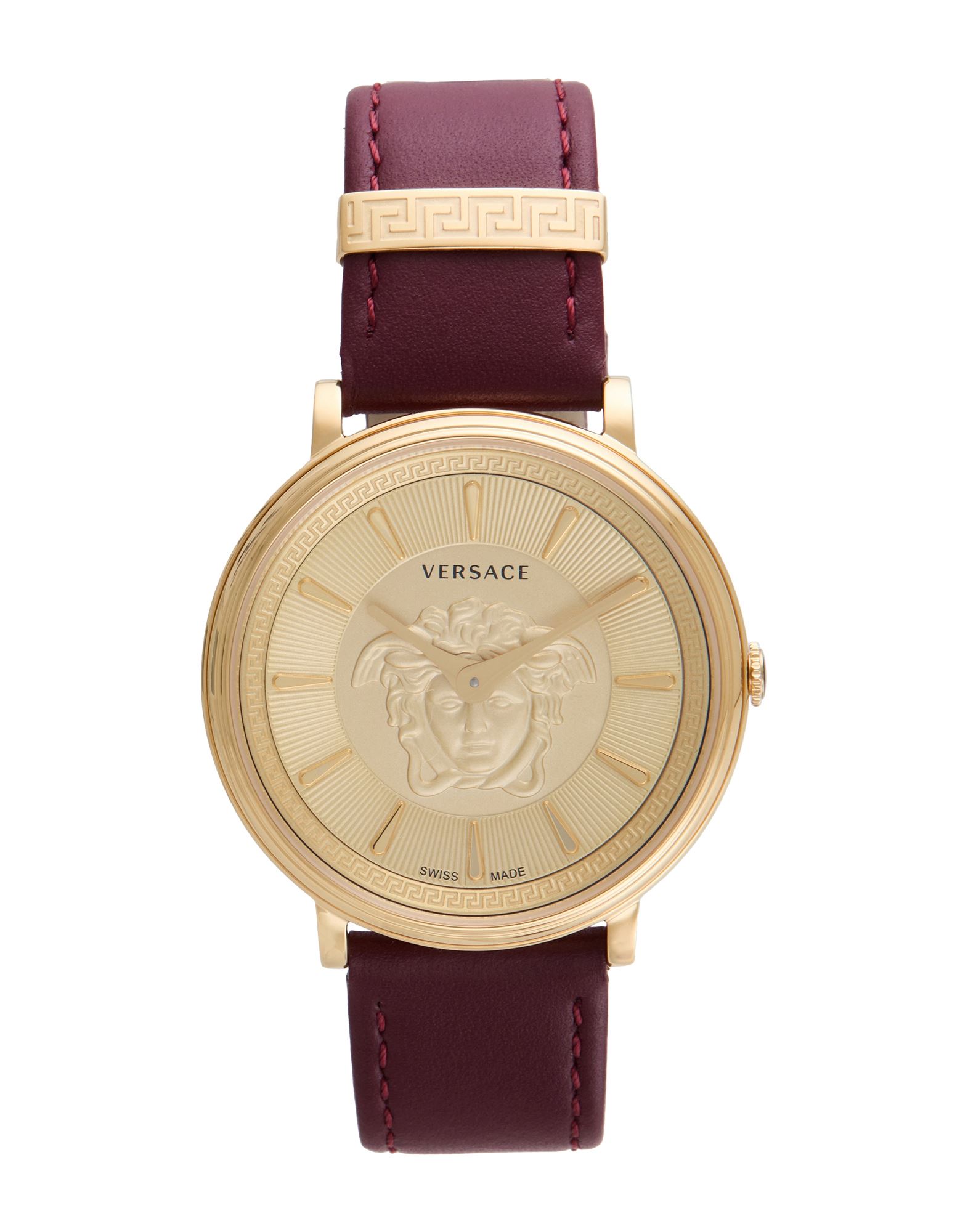 VERSACE Armbanduhr Damen Ziegelrot von VERSACE