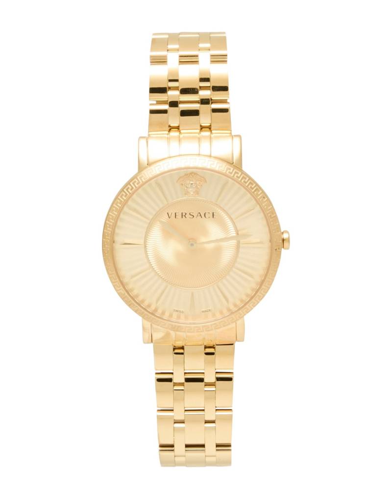 VERSACE Armbanduhr Herren Gold von VERSACE