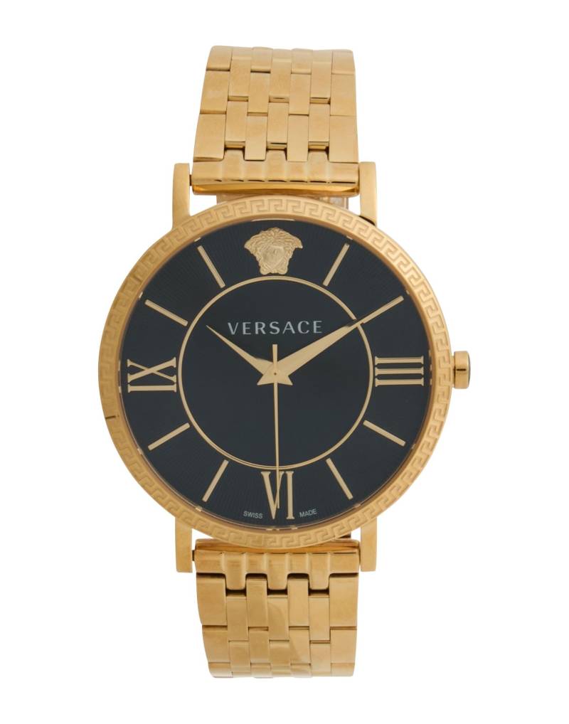 VERSACE Armbanduhr Herren Gold von VERSACE