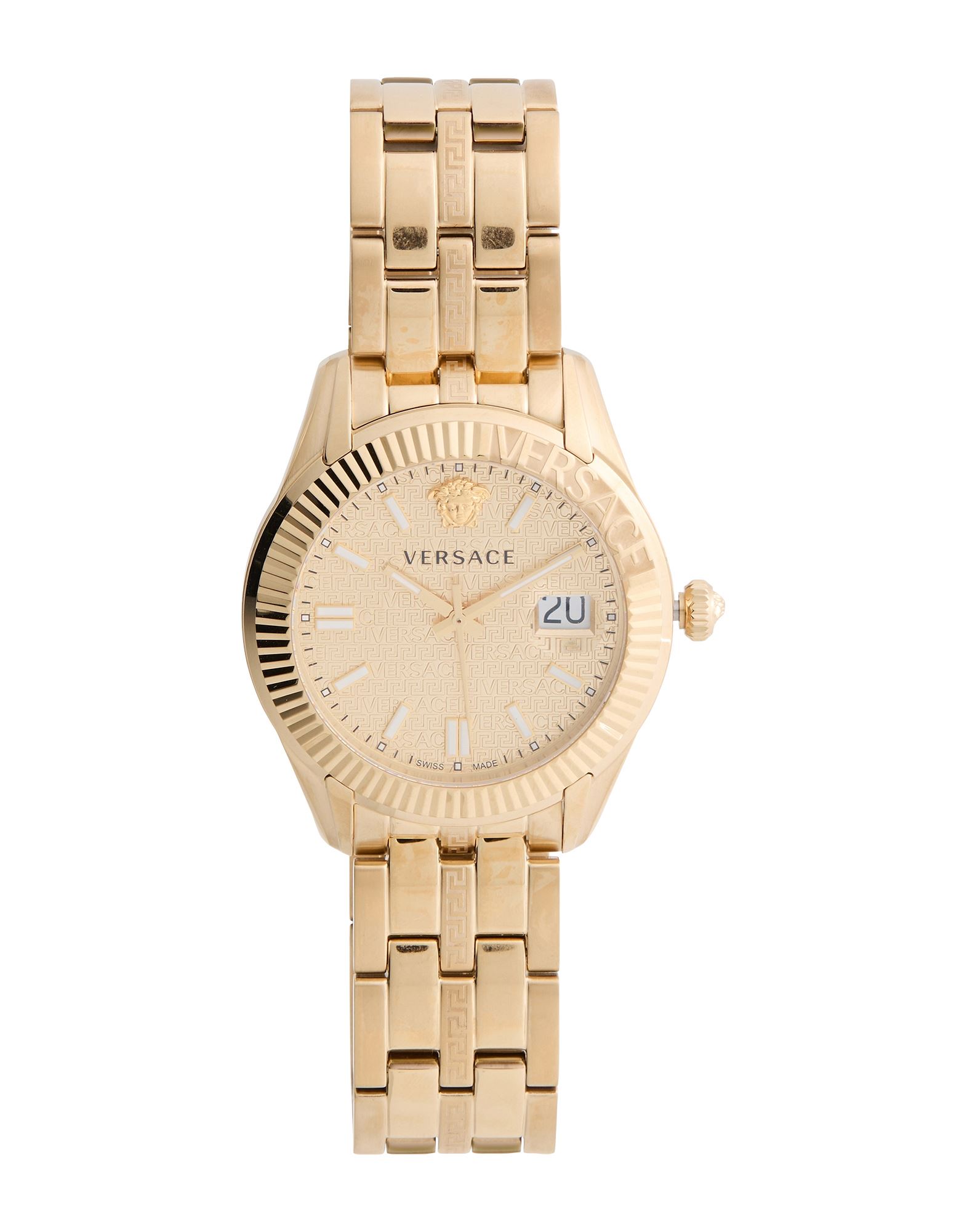 VERSACE Armbanduhr Herren Gold von VERSACE