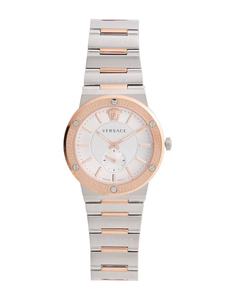 VERSACE Armbanduhr Herren Silber von VERSACE