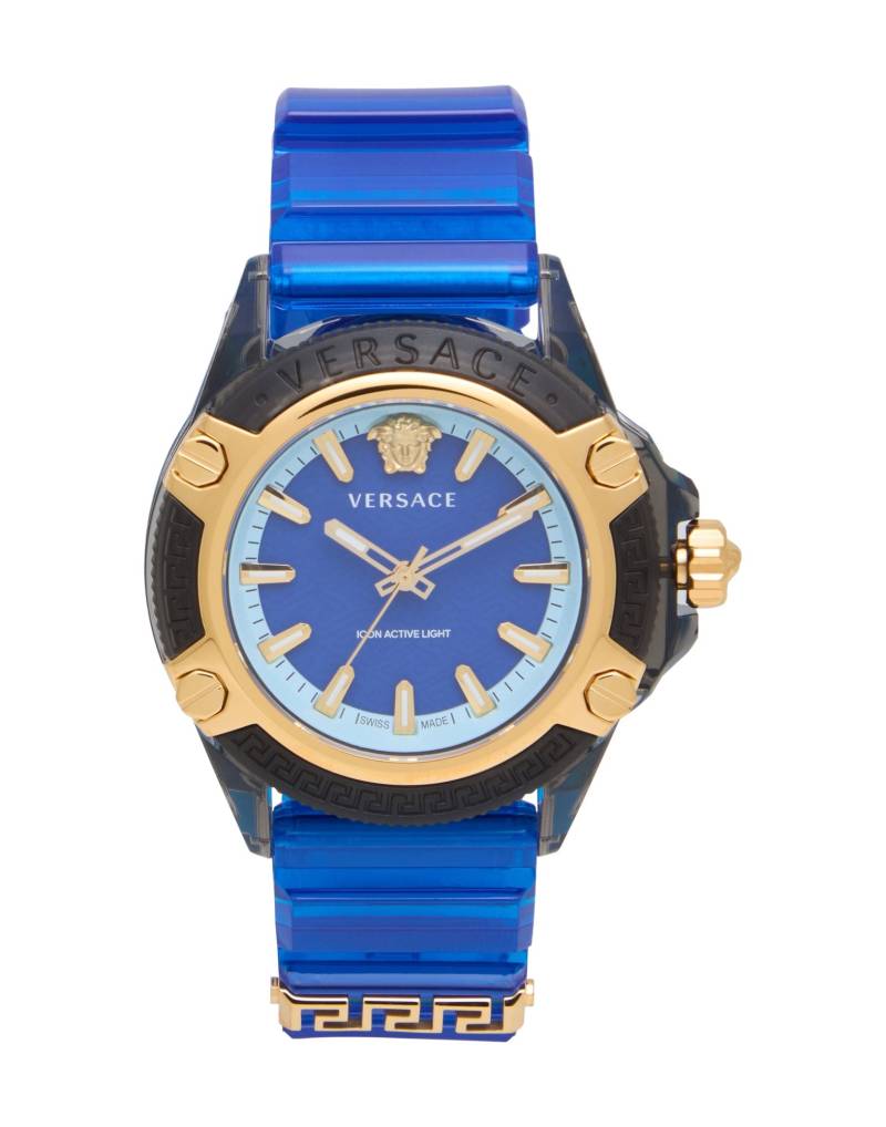 VERSACE Armbanduhr Unisex Azurblau von VERSACE
