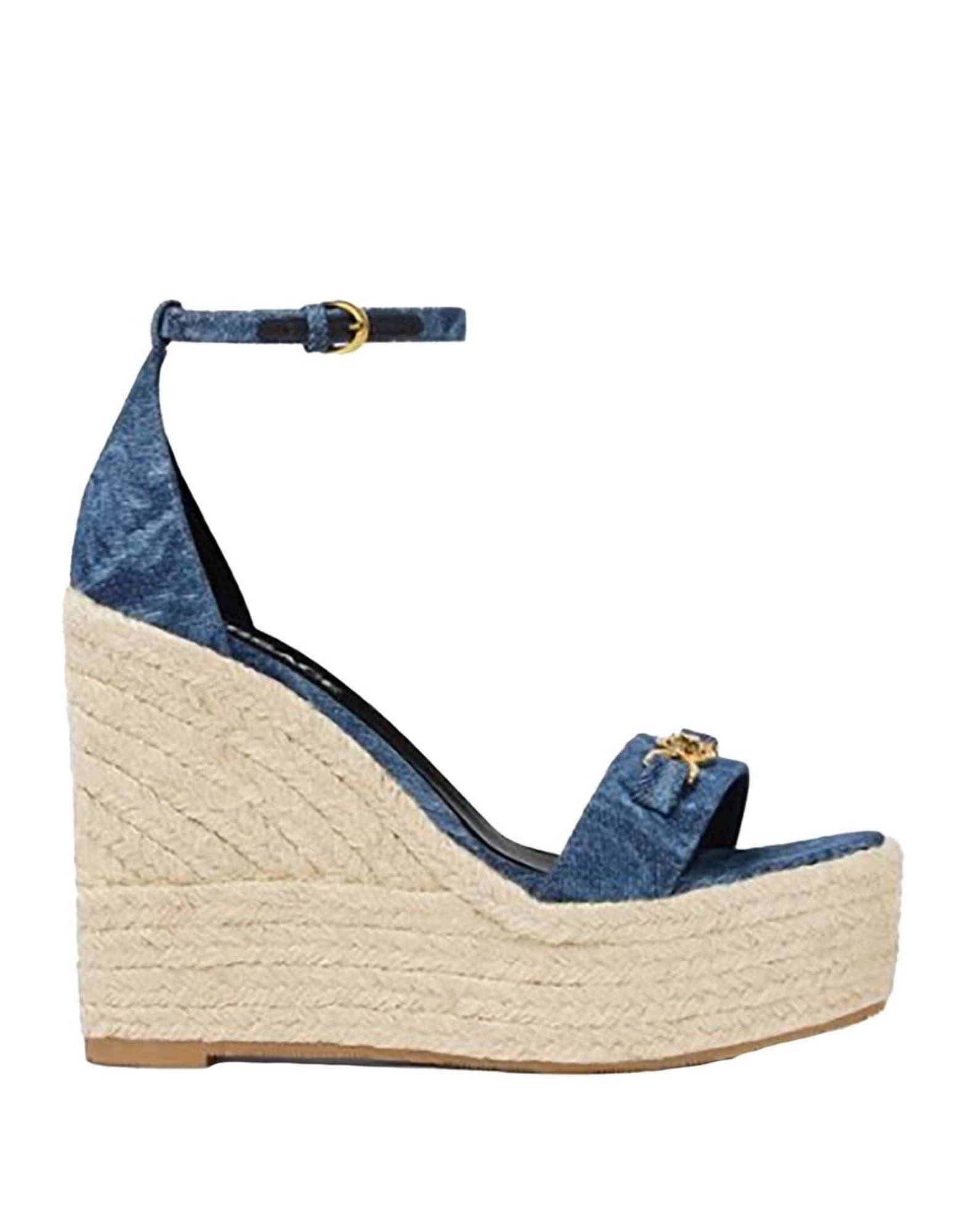 VERSACE Espadrilles Damen Blau von VERSACE