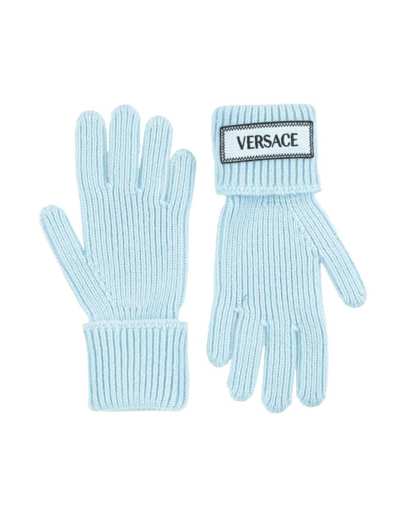 VERSACE Handschuhe Damen Himmelblau von VERSACE