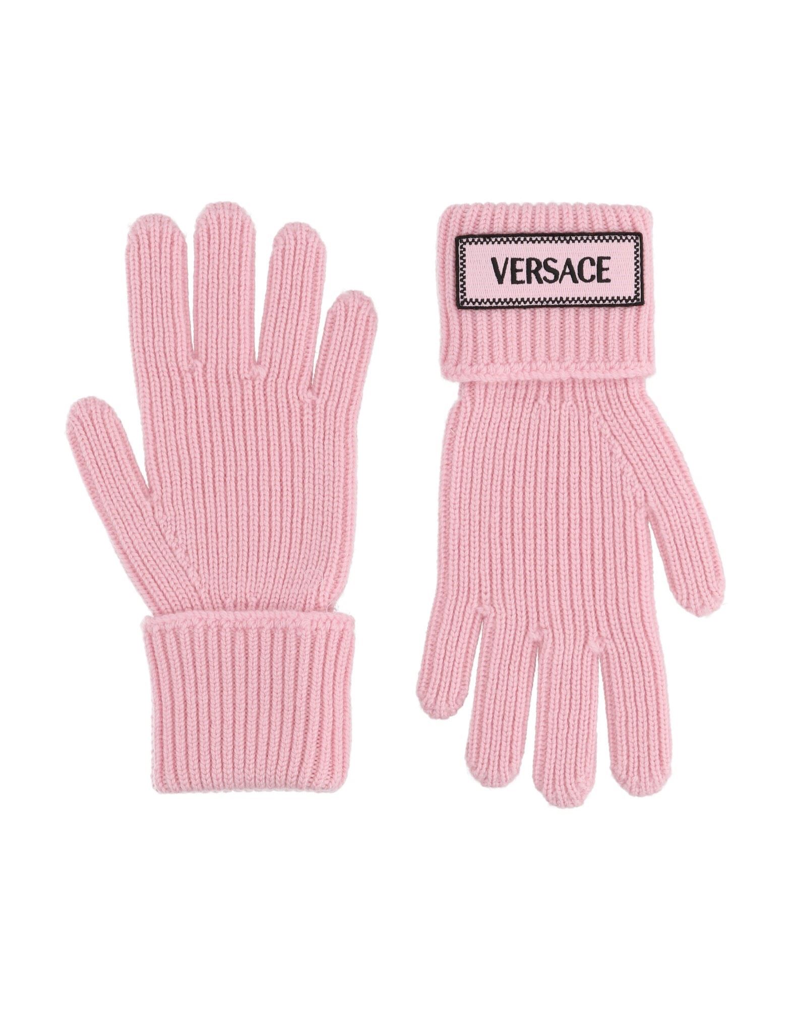 VERSACE Handschuhe Damen Rosa von VERSACE